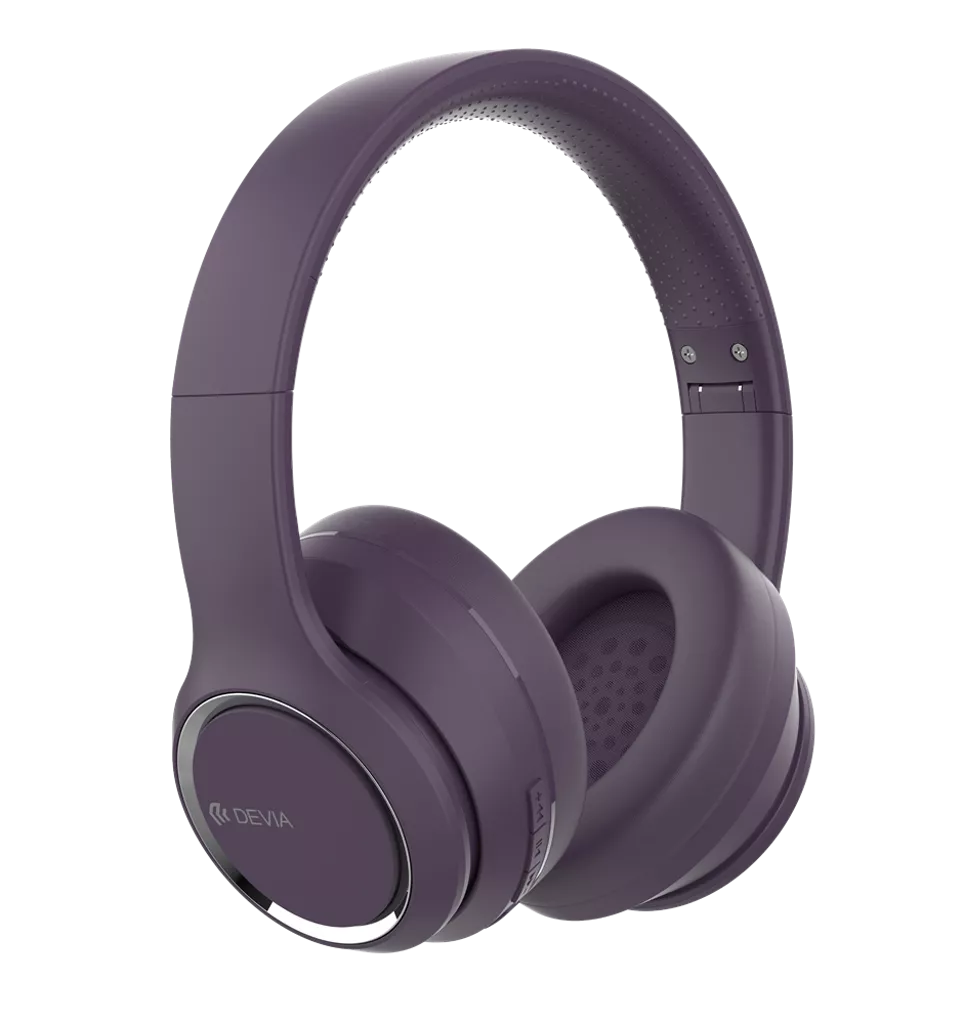 Devia - Kintone Foldable On-Ear Wireless HD Headphones