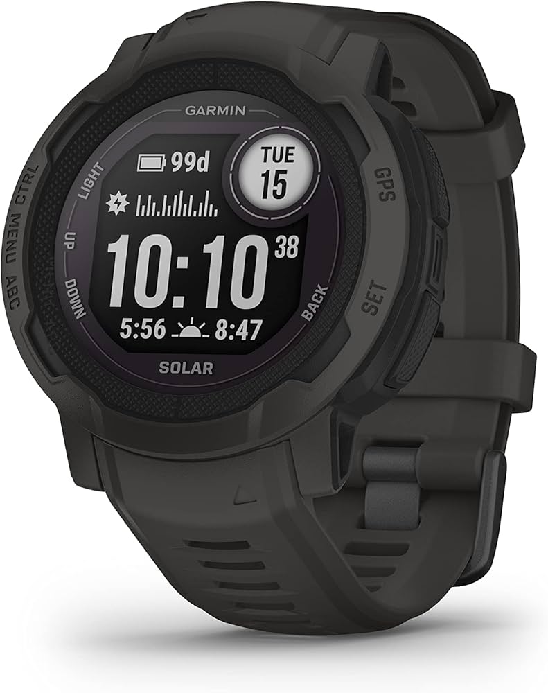 Garmin Instinct 2 Solar Smartwatch - Black (MSM10316)