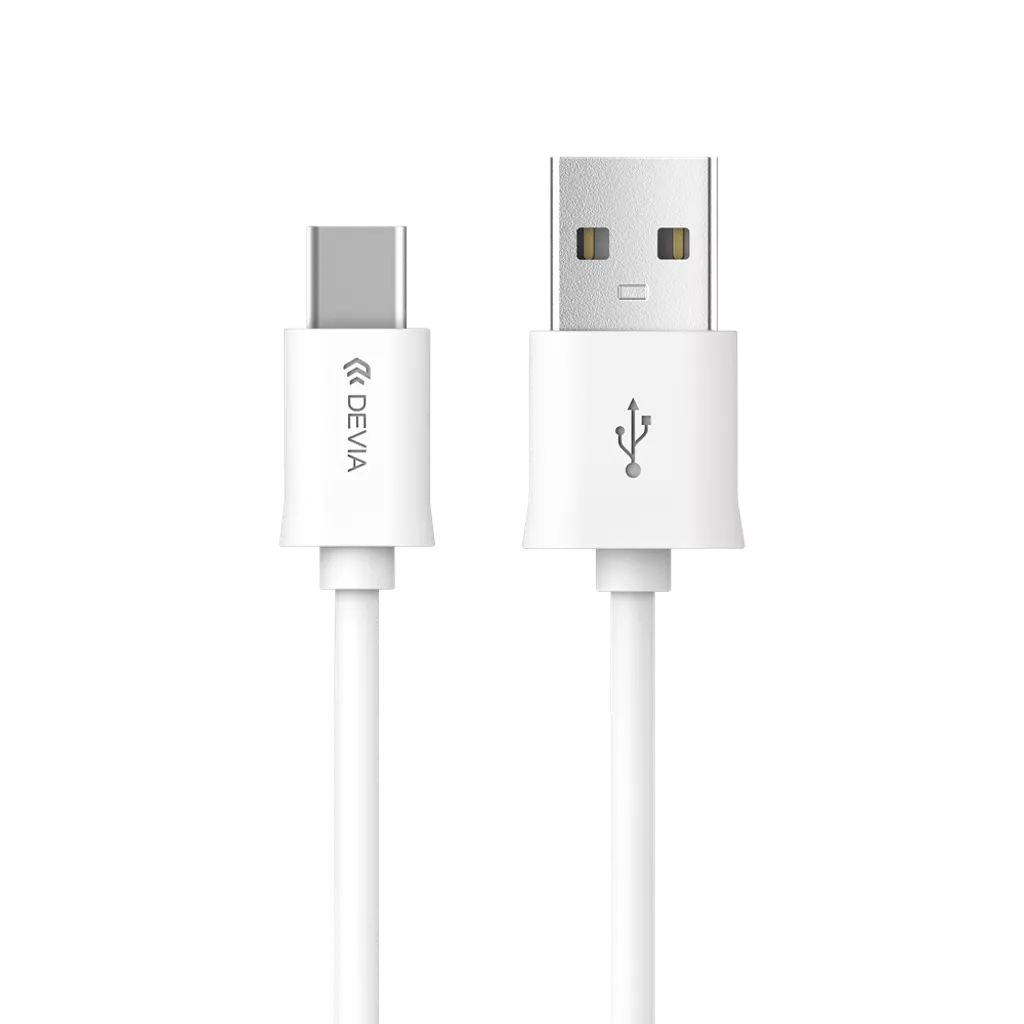 Devia - 1m (2.1A) USB to USB-C Cable