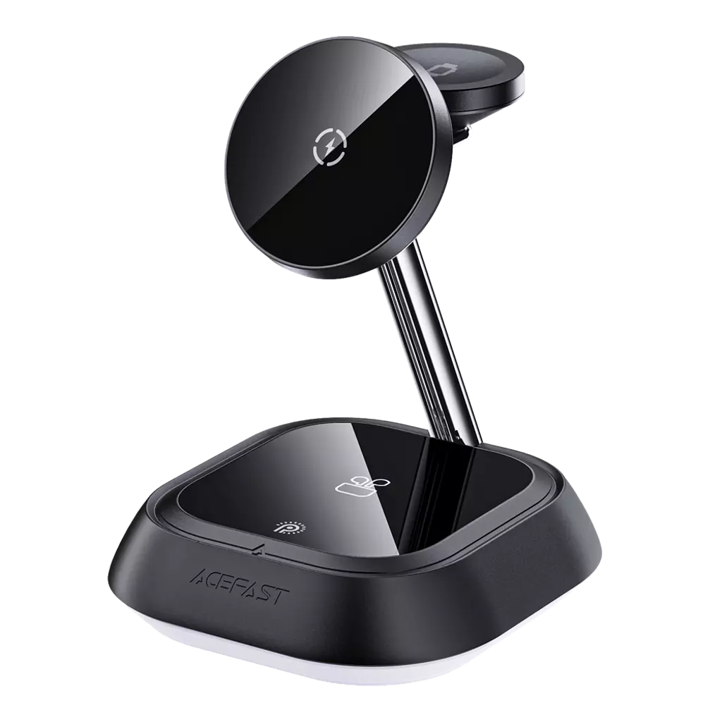 Acefast - 20.5W MagSafe Triple Wireless Charging Pad for Apple iPhone, Airpods & Watch