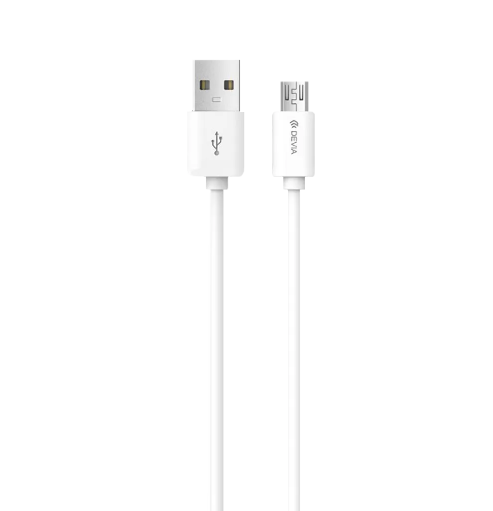 Devia - 1m (2.1A) USB to MicroUSB Cable