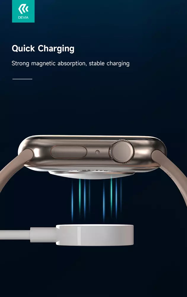 Devia - 1m (1A) USB to Magnetic Cable for Apple Watch
