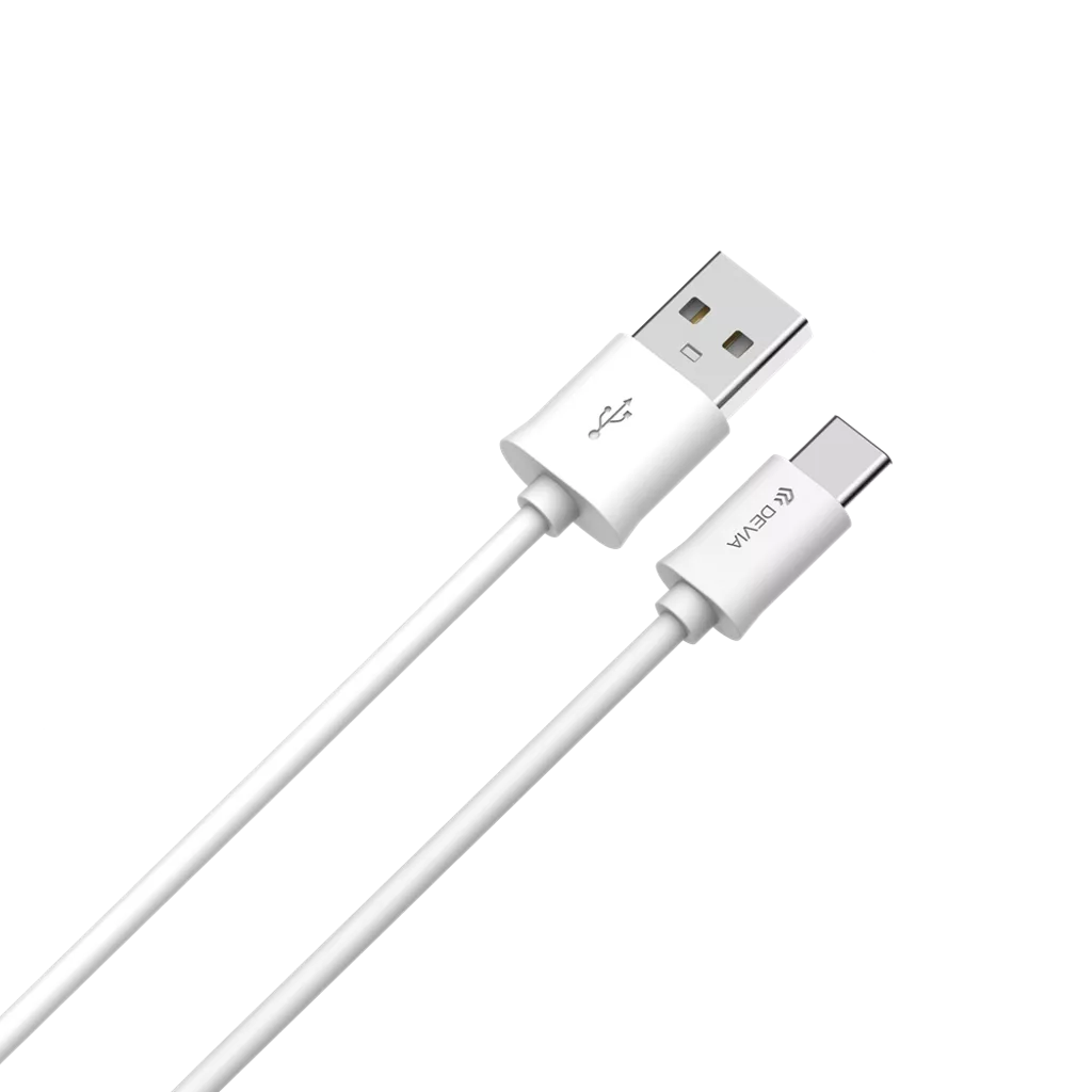 Devia - 1m (2.1A) USB to USB-C Cable