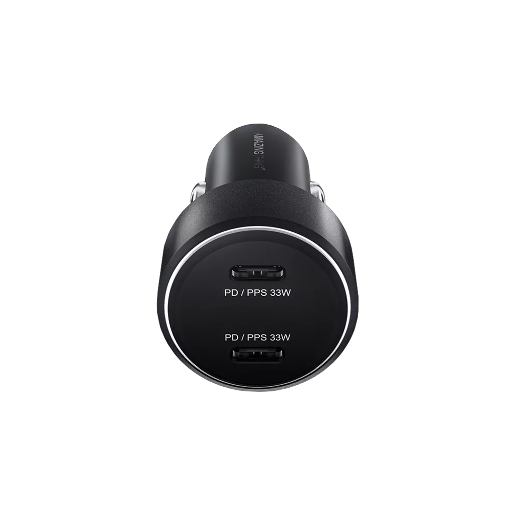 AMAZINGthing - Speed Pro - 66W Dual USB-C Car Adapter