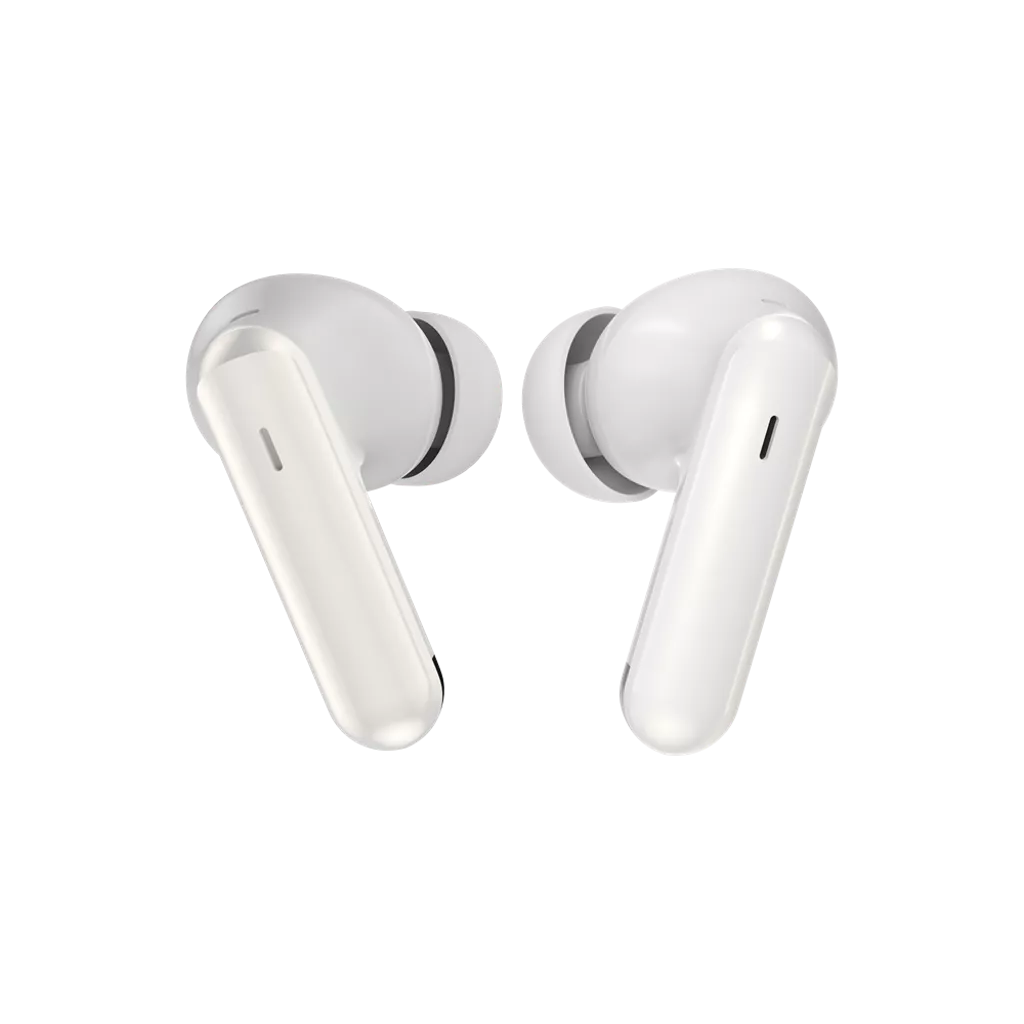 Devia - ANC TWS Pro3 - True Wireless Earbuds & Charging Case & Screen - White