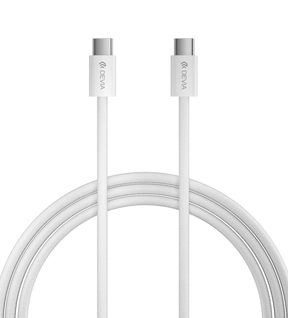 Devia - 30W GaN USB-C 3-Pin Plug & 1.2m Type-C to C Cable