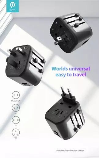 Devia - Global Multiple Function Travel Adapter