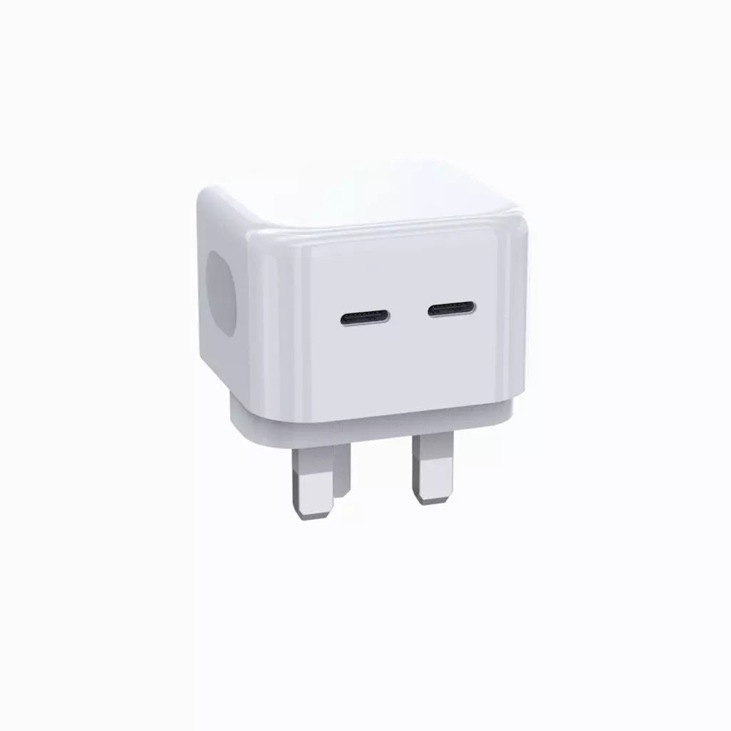 Devia - 35W GaN Dual USB-C Power Delivery Charging Plug