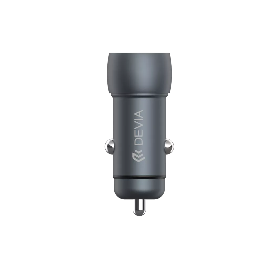 Devia - 30W PD USB-C & Qualcomm 3.0 USB Port Car Adapter