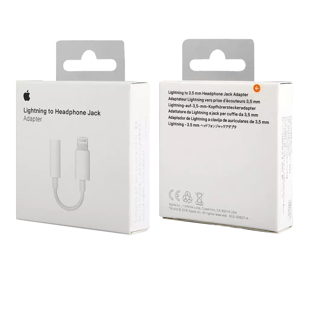 Apple - Lightning to 3.5mm Headphone Jack Adapter