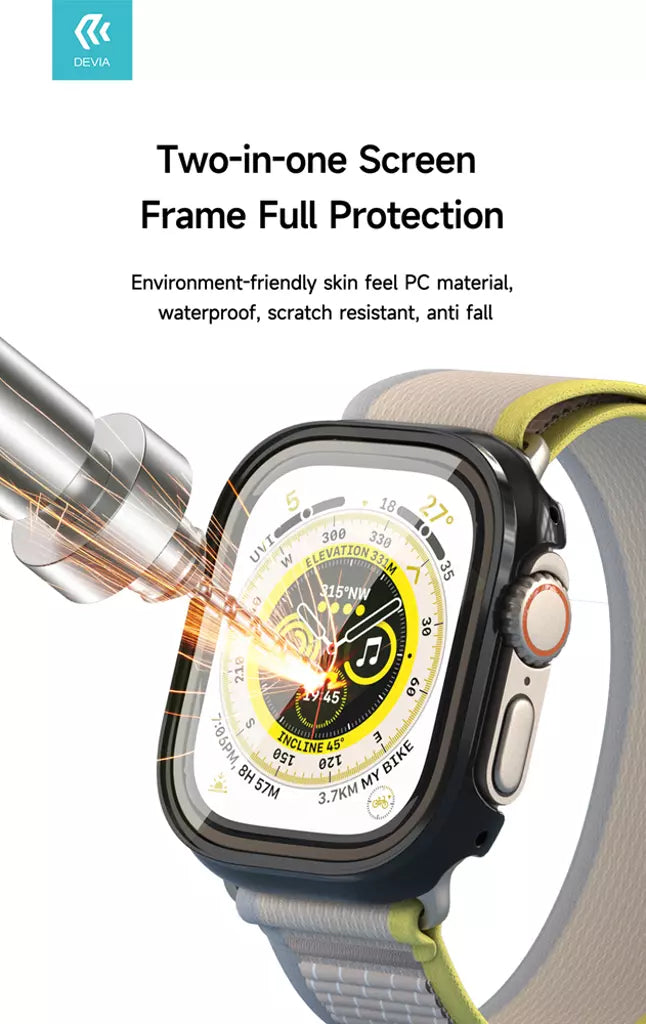 Devia - Case for Apple Watch - Black