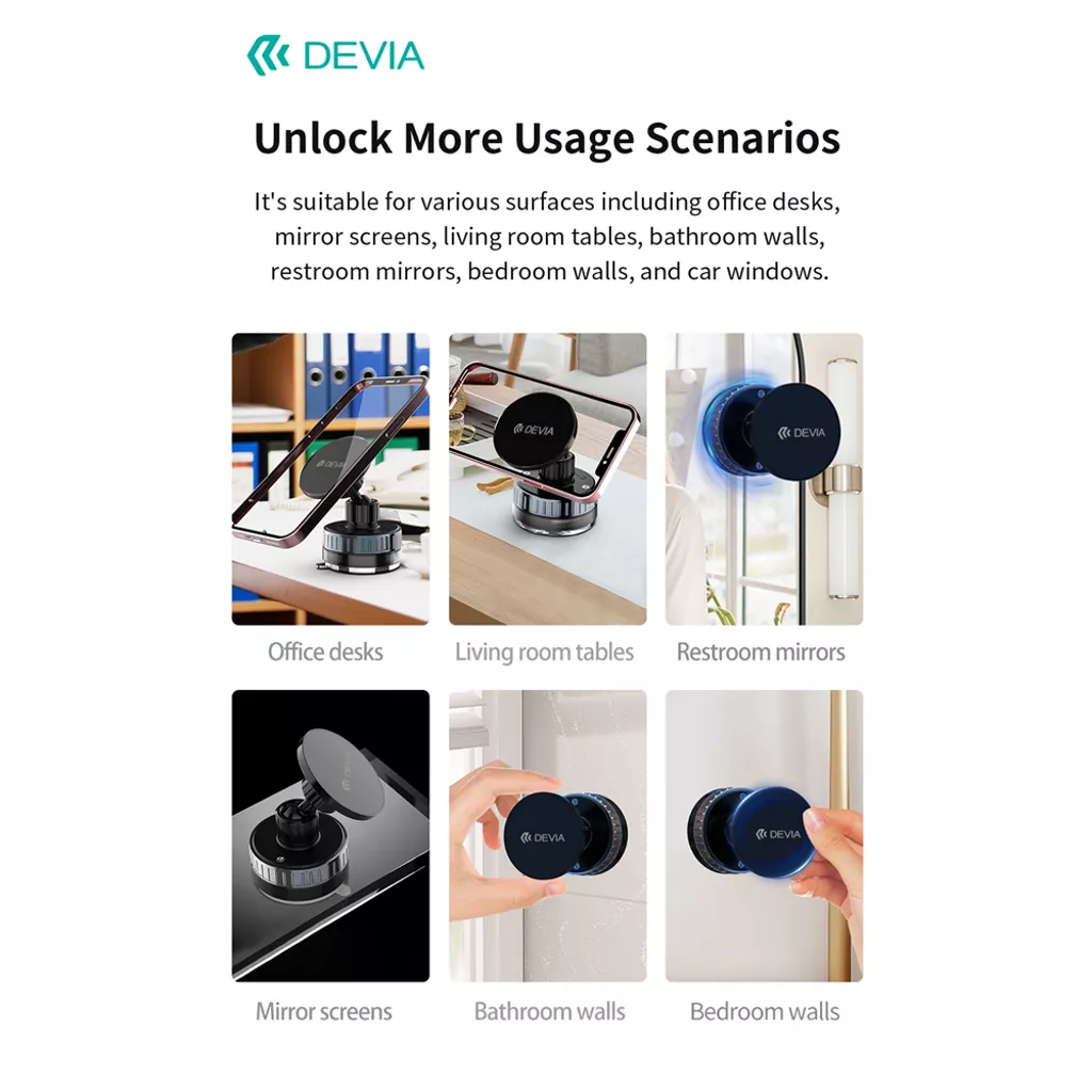 Devia - Multi Surface Adjustable Magnetic Phone Stand