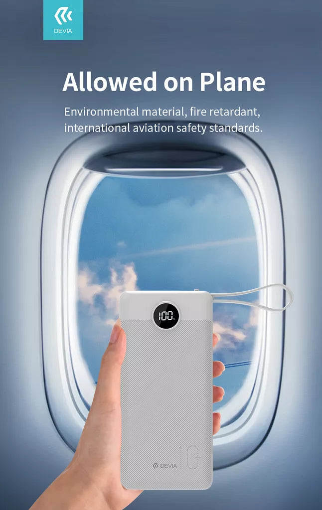 Devia - 10,000mAh 22.5W PD Powerbank