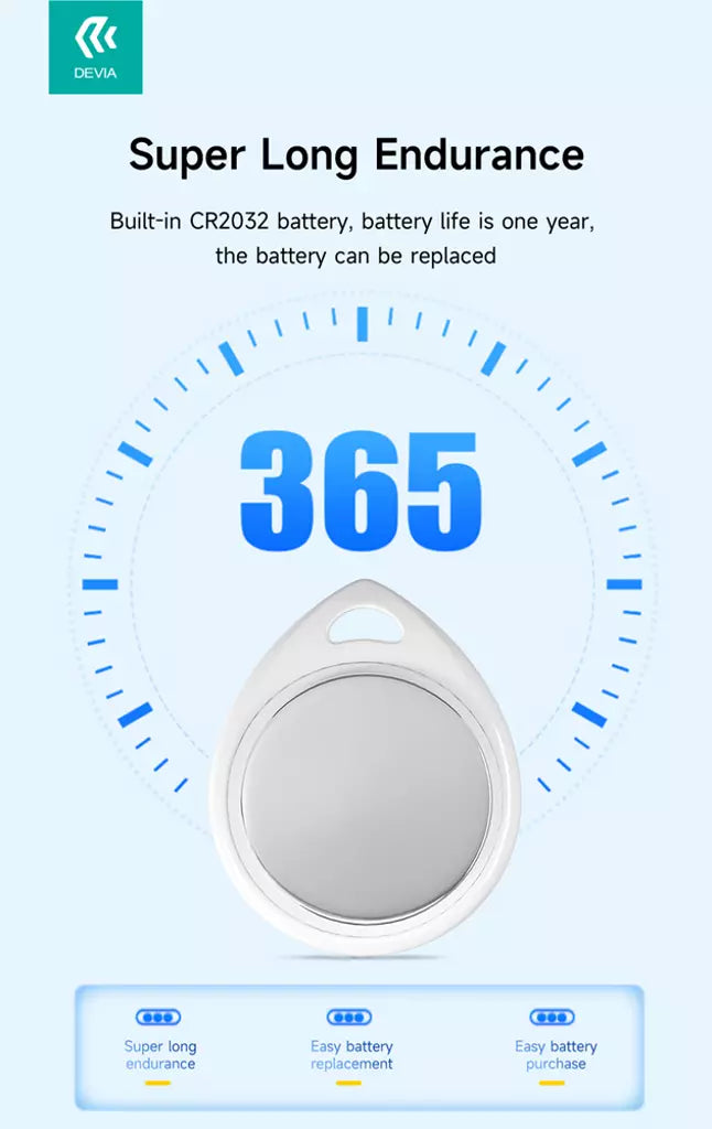 Devia - DropTag MFI Find My Item Finder