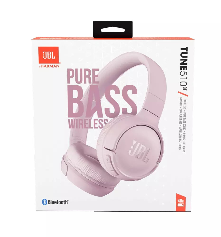 JBL Tune510BT Wireless On-Ear Bluetooth Headphones