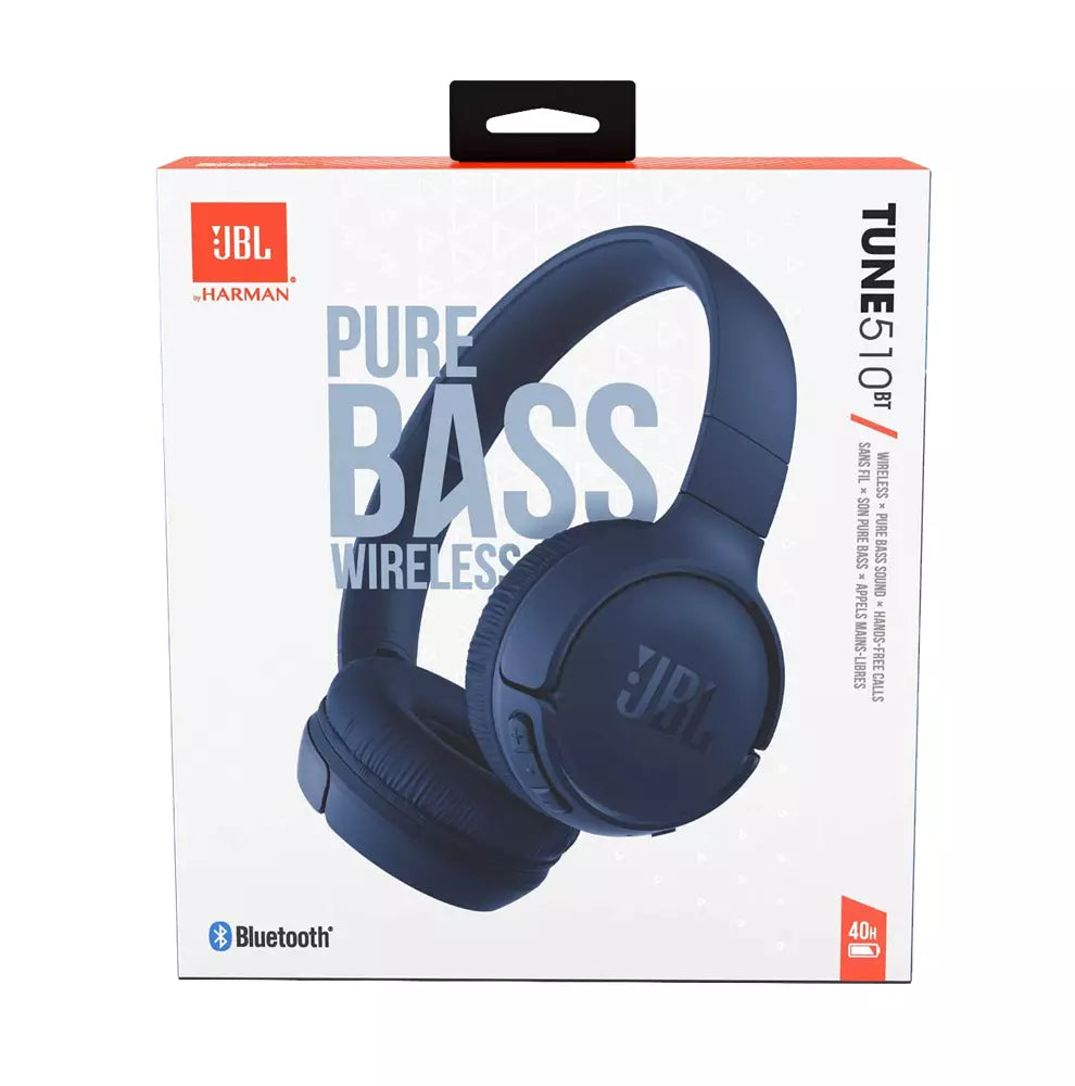 JBL Tune510BT Wireless On-Ear Bluetooth Headphones