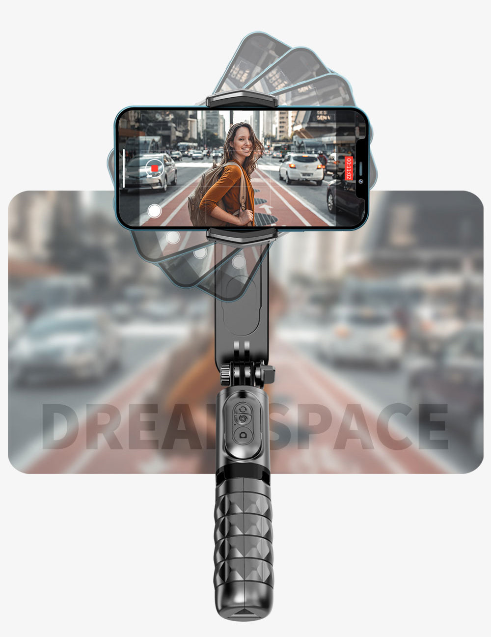 Devia - Handheld Gimbal Shake-Proof - Black