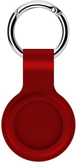 Devia - AirTag Silicone Keyring - Red