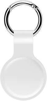 Devia - AirTag Silicone Keyring - White