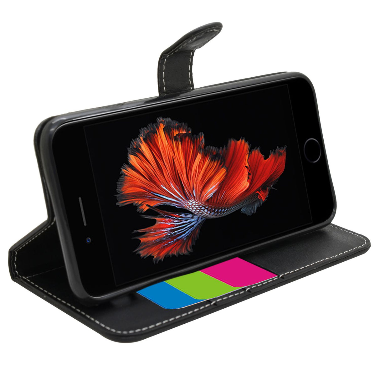 Wallet Case for iPhone - Black