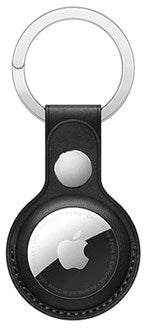 Devia - AirTag Leather Keyring - Black