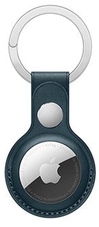 Devia - AirTag Leather Keyring - Baltic Blue