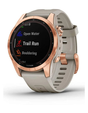 Garmin Fenix 7s Sapphire Solar - Rose Gold