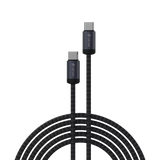 Devia - 3m (60W) Mesh Armour USB-C to USB-C Cable