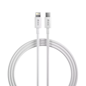 Devia - 2m (27W) Power Delivery - USB-C to Lightning Cable - White