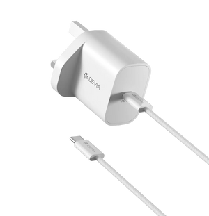 Devia - 30W GaN USB-C 3-Pin Plug & 1.2m Type-C to C Cable