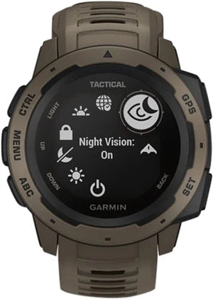 Garmin Instinct Tactical Ed. GPS Smartwatch - Coyote Tan