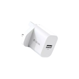 Devia - 2.4A USB 3-Pin UK Charging Plug