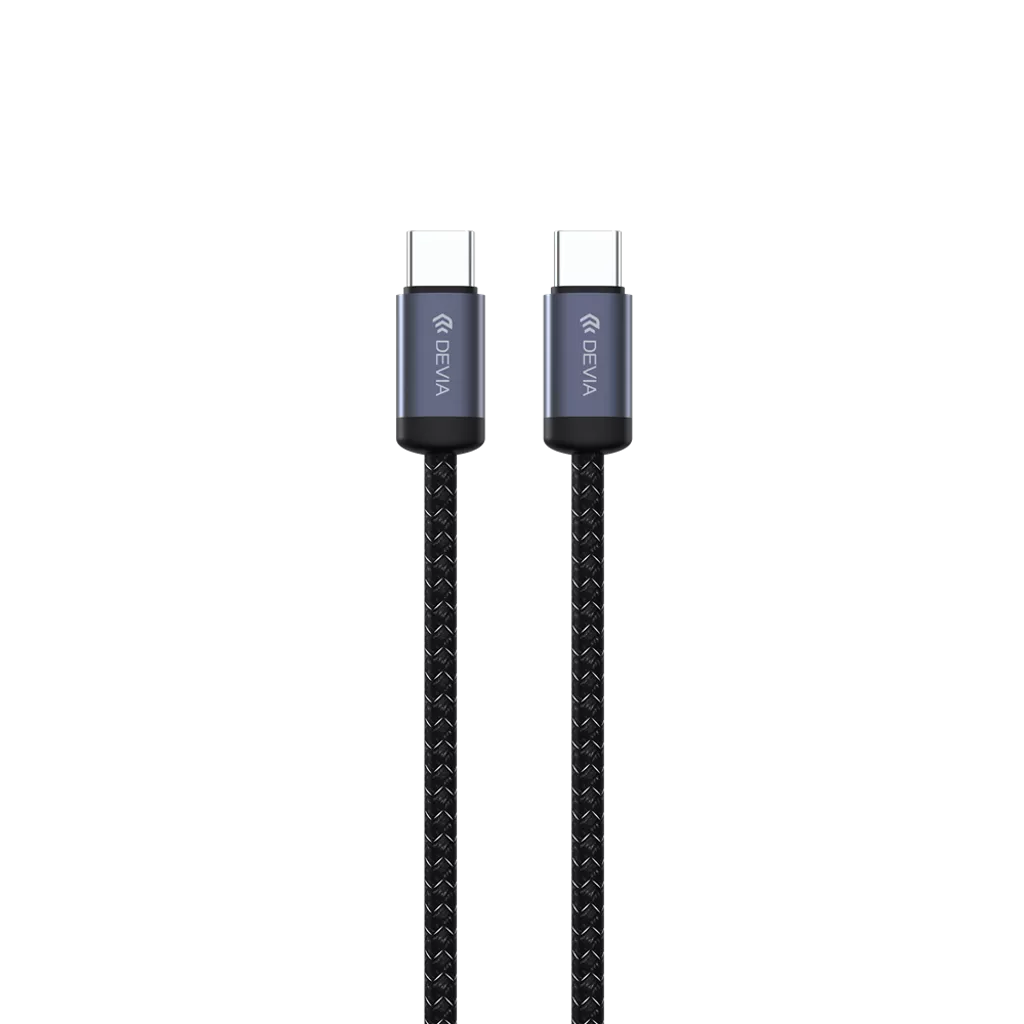Devia - 3m (60W) Mesh Armour USB-C to USB-C Cable