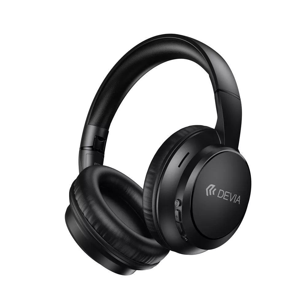 Devia - Lite1 - Foldable On-Ear Wireless HD Headphones