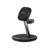 AMAZINGthing - Thunder Pro - 3-in-1 Charging MagSafe Station & Stand - Black