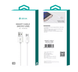Devia - 1m (2.1A) USB to MicroUSB Cable