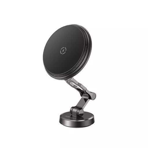Acefast - 15W MagSafe Magnetic Charging Foldable Car Vent Holder - Black