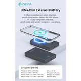 Devia - 10,000mAh 20W PD MagSafe Metal Digital Powerbank