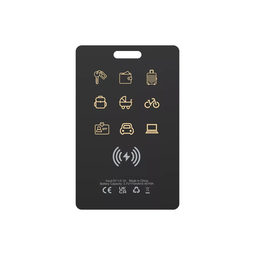 DEVIA - Lite Tag Card Anti Loss Device - Black