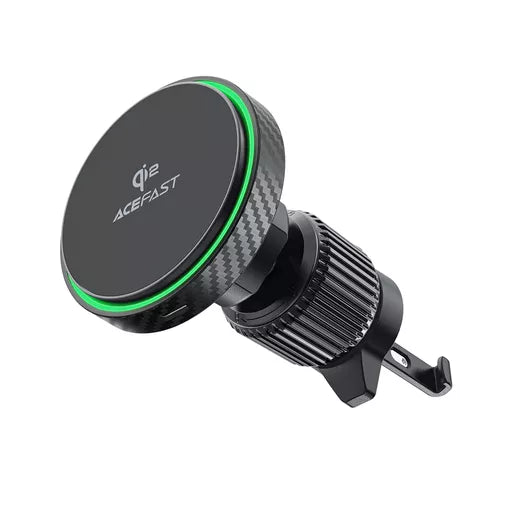 Acefast - 15W Qi2 MagSafe Magnetic Charging Car Vent Holder - Black