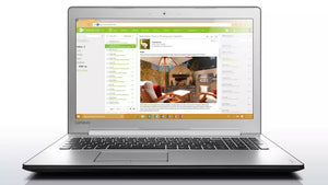 Lenovo ideapad 15.6" I3 6th Gen 8gb 240gb SSD ( MSM6702)