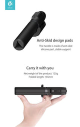 Devia - Bluetooth Selfie Stick & Tripod - Black