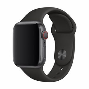 Devia - Silicone Strap for Apple Watch - Black