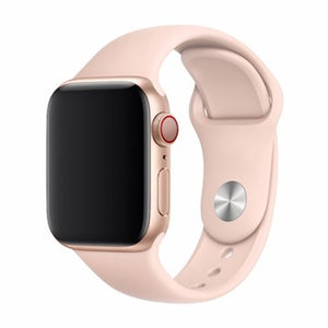 Devia - Silicone Strap for Apple Watch - Pink Sand