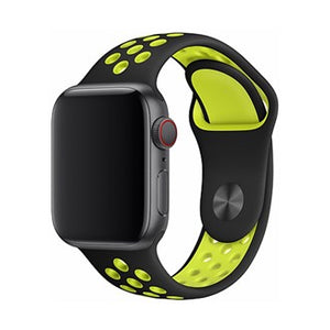 Devia - Sports Strap for Apple Watch - Black / Yellow