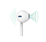 Devia - Lightning Earphones with Microphone & Volume Control - White