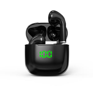Blaupunkt - Digital Display True Wireless Earbuds & Powerbank - Black